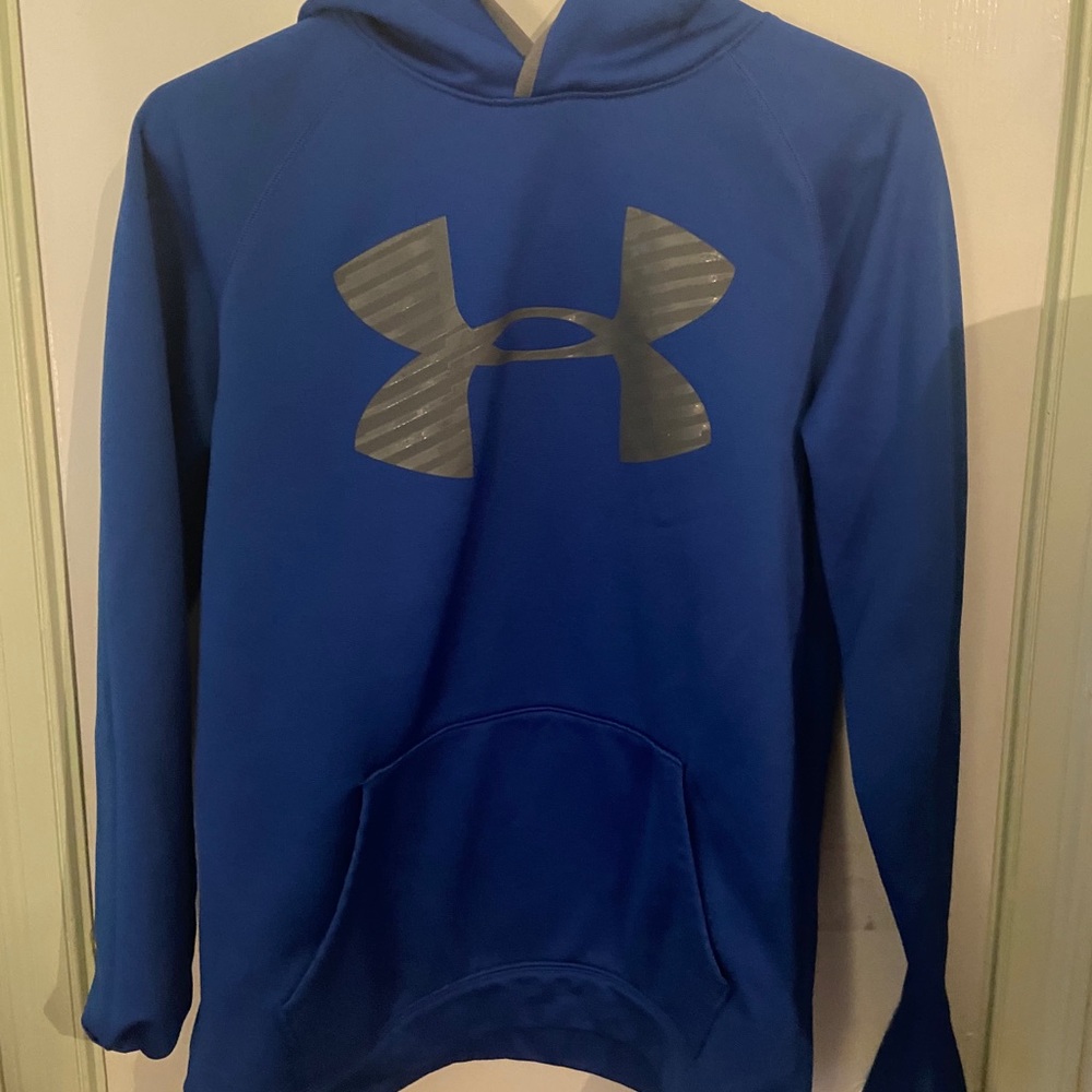 Boys Royal Blue Under Armour Sweatshirt Youth XL